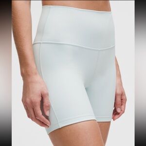 Lululemon Align High-Rise Short 6”, Mint Breeze, Size 12
